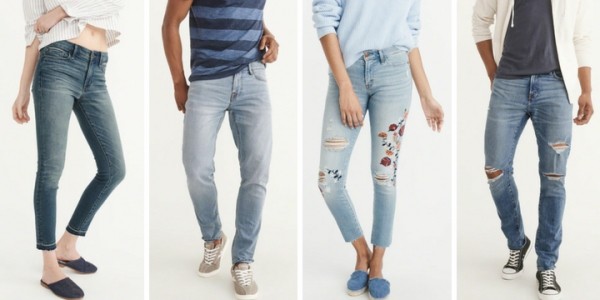50% off Jeans from $33.60 @ Abercrombie & Fitch