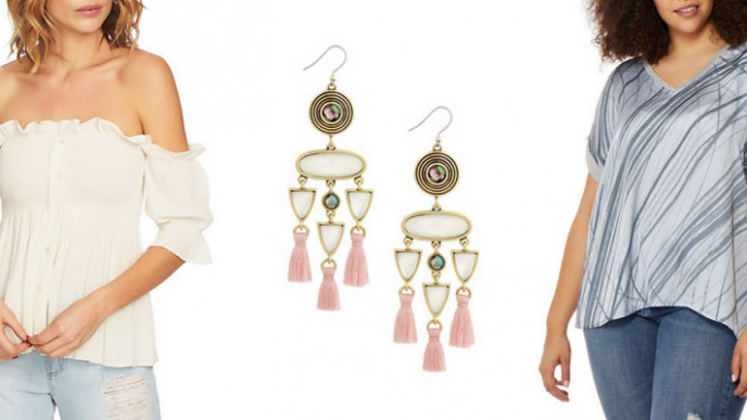 Flash Sale: Up to 40% off Tops & Jewellery @ The Bay