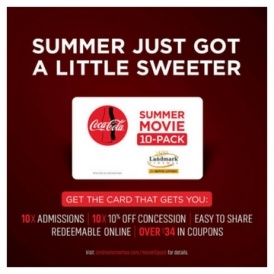 Summer Movie 10-Packs Out Now