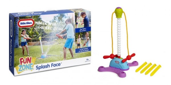 Little Tikes Splash Face Tug-of-War Sprinkler $25