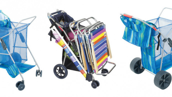 Rio Brands Wonder Wheeler Beach Carts from $87.42