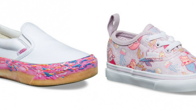 New Kids' Mermaid Vans & More from $40 Shipped