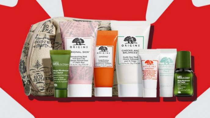 FREE 8-Piece Skincare Set + FREE Delivery @ Origins