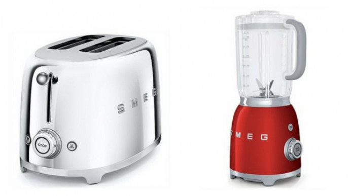 20% off Smeg Toasters, Kettles & More @ Chapters