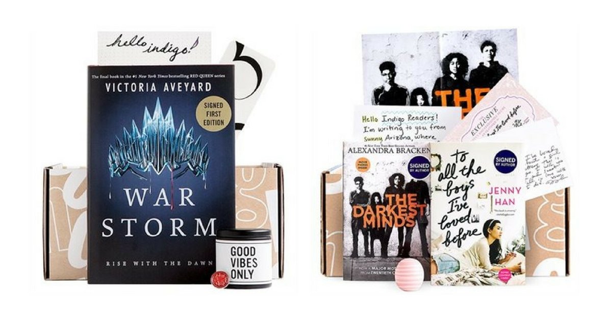 Indigo Book Boxes from 29.99 Chapters Indigo