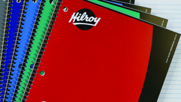 Hilroy 1-Subject Notebooks for 10¢ Each @ Staples