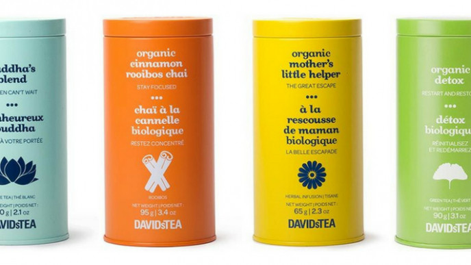 Buy One, Get One Rainbow Tea Tins @ David's Tea