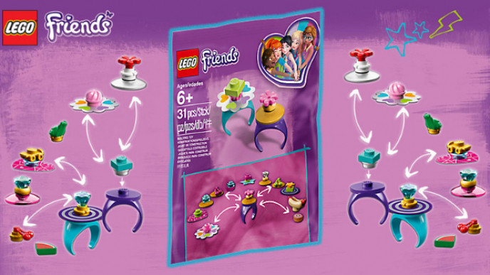 FREE Friendship Rings on $25+ Orders @ LEGO