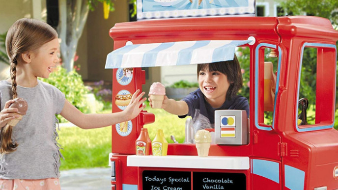 little tikes food truck amazon