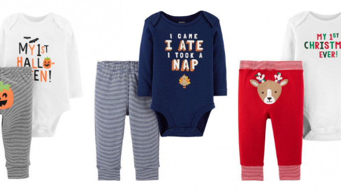 My First Thanksgiving Bodysuit Set $6.99 @ Carter's