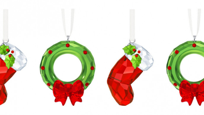 Swarovski Christmas Ornaments on Sale for $59.99