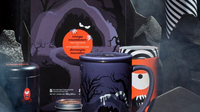 David's Tea Sells a Halloween Countdown Calendar!