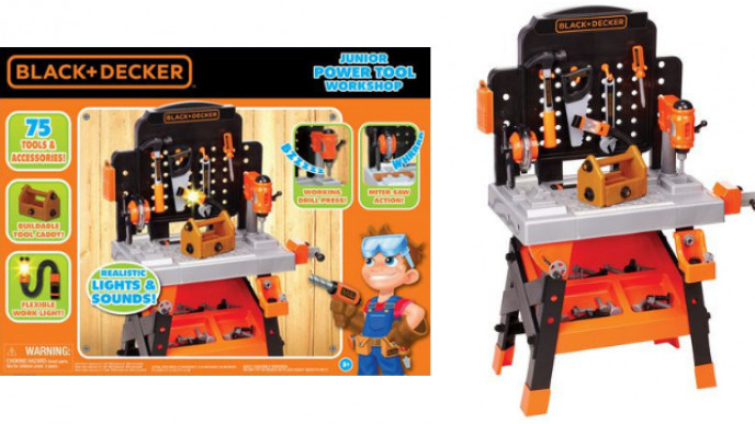 50% off Black & Decker Junior Power Tool Workshop