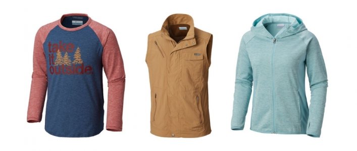 Up to 50% off @ Columbia
