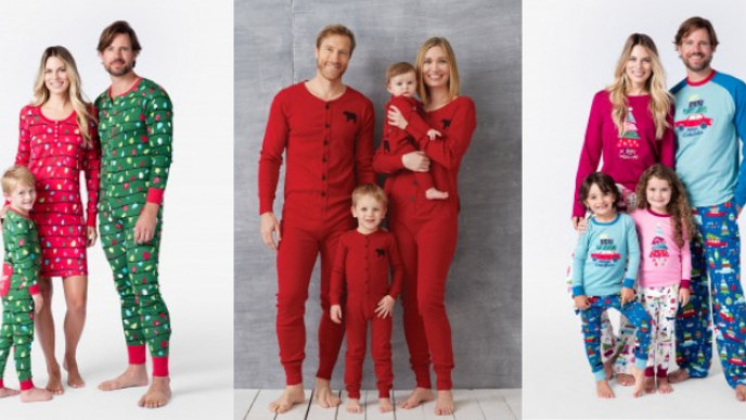 Matching Family PJs on Sale from $17.50 @ Hatley