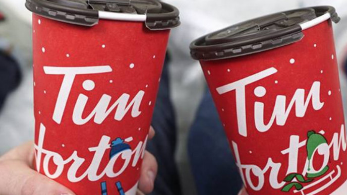 You Can Send Someone a FREE Tim Hortons Coffee