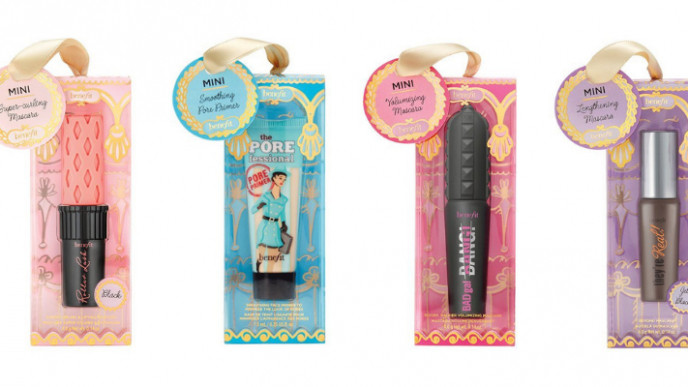 Benefit Cosmetics Ornaments on Sale for $10 Each