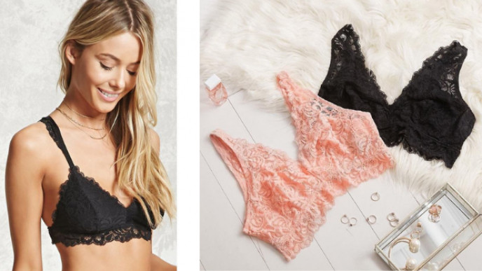 Up to 50% off Forever 21 Semi-Annual Lingerie Sale