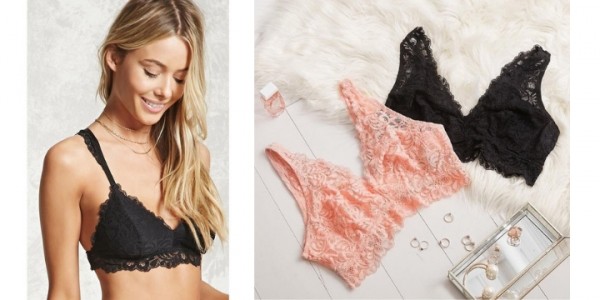 Up to 50% off Forever 21 Semi-Annual Lingerie Sale