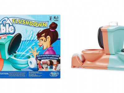 Toilet Trouble Flushdown Game