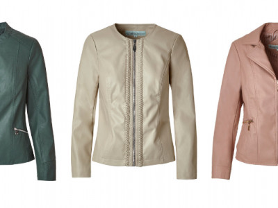 Cleo Faux Leather Jackets $48 