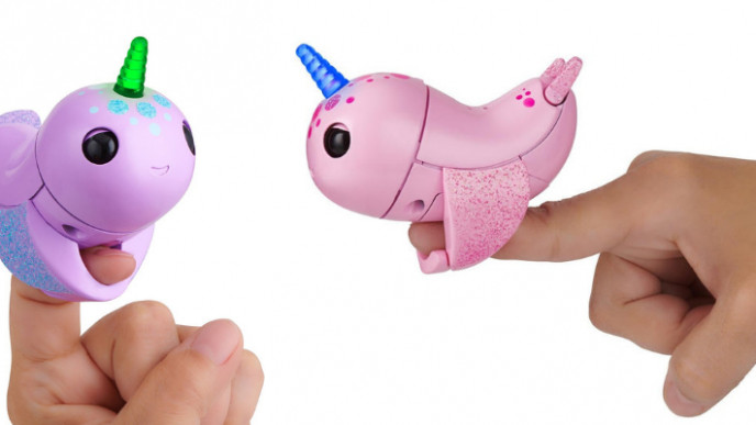 Meet the Newest Fingerlings: Light Up Narwhals