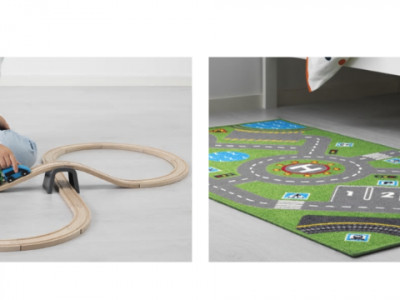 42% off Kids’ Train Set & Rug Bundle @ IKEA
