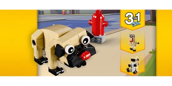 FREE Cute Pug Set When You Spend $35 @ LEGO