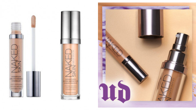 50% off UD Naked Skin Foundation & Concealer