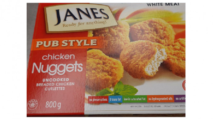 Recall Warning: Janes Pub Style Chicken Nuggets