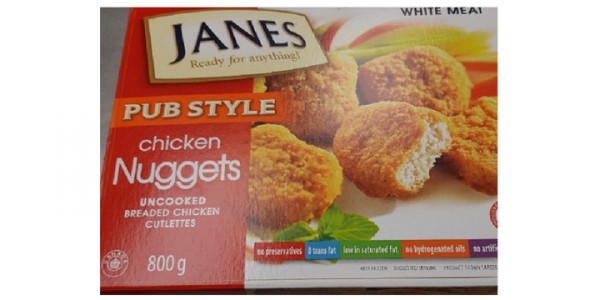 Recall Warning: Janes Pub Style Chicken Nuggets
