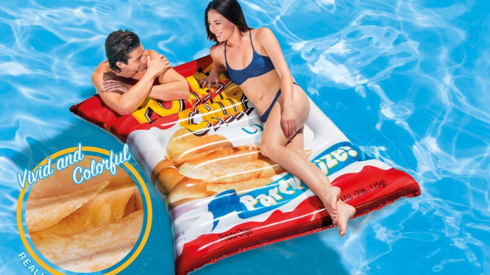 Potato Chips Pool Float $38.99 Delivered