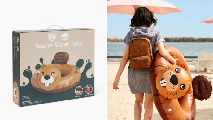 Roots Beaver Water Tube on Sale for $29.99