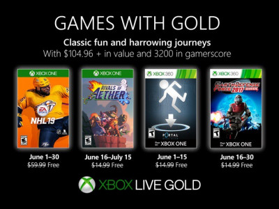 Xbox Live Gold Free Games