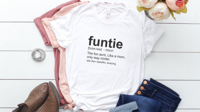 "Funtie" Definition Shirt from $19.95 @ Etsy