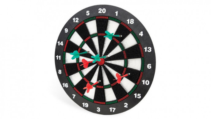 Kid Darts Safety Tip Dart Board $12 @ Mastermind Toys