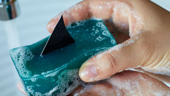 This LUSH Shark Fin Soap Helps Save Sharks!