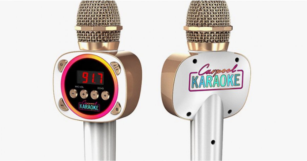 PreOrder the Carpool Karaoke Microphone