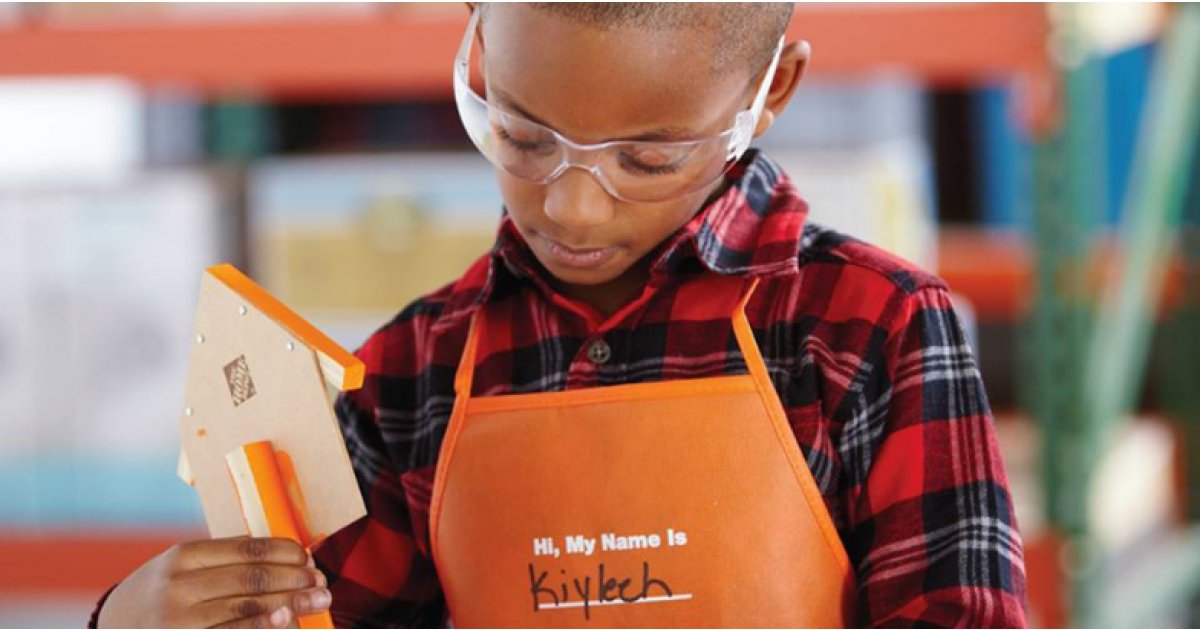 Free Home Depot Kids in 2019