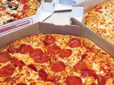 Save 50% Off Domino's Pizza
