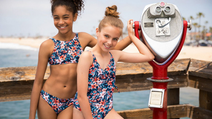 There's a Roxy Girl Little Mermaid Collection!