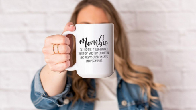 "Mombie" Definition Mug for $14 @ Etsy