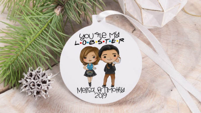Custom Friends Ornament $24.99 Shipped