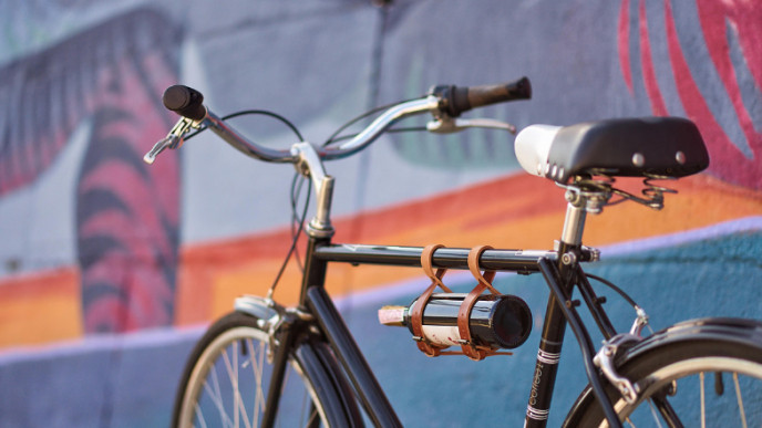 Carry a Full Bottle of Wine on Your Bike!