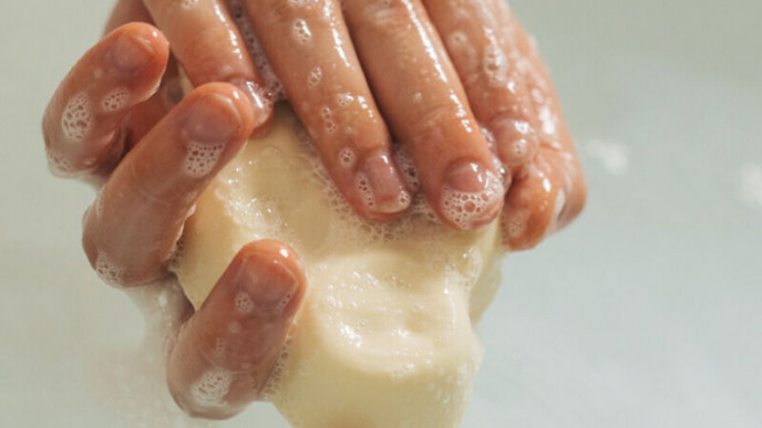 This LUSH Bar Soap Glows in the Dark!