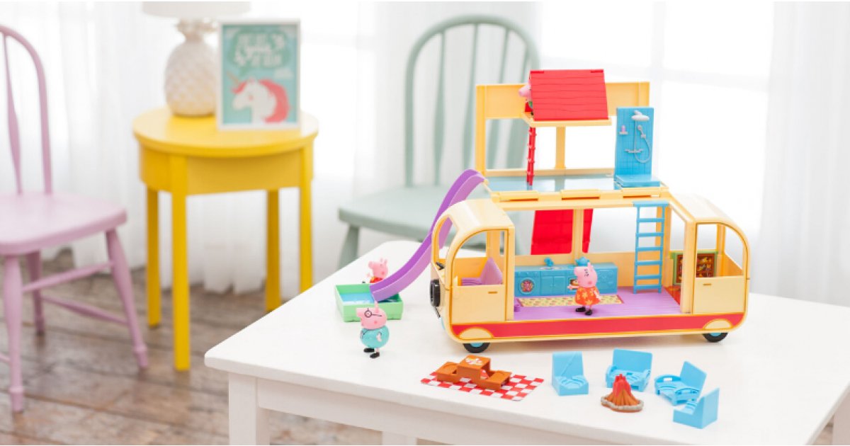 peppa pig transforming rv