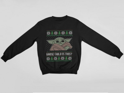 Baby Yoda Holiday Sweaters
