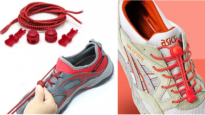 6 Pairs of No Tie Elastic Shoelaces $15.79 @ Amazon Canada