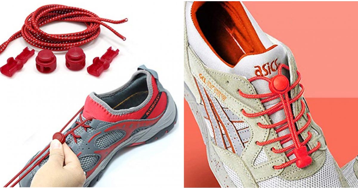 6 Pairs of No Tie Elastic Shoelaces 15.79 Amazon Canada