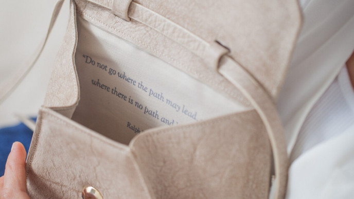 Personalize a Clutch with a Secret Message